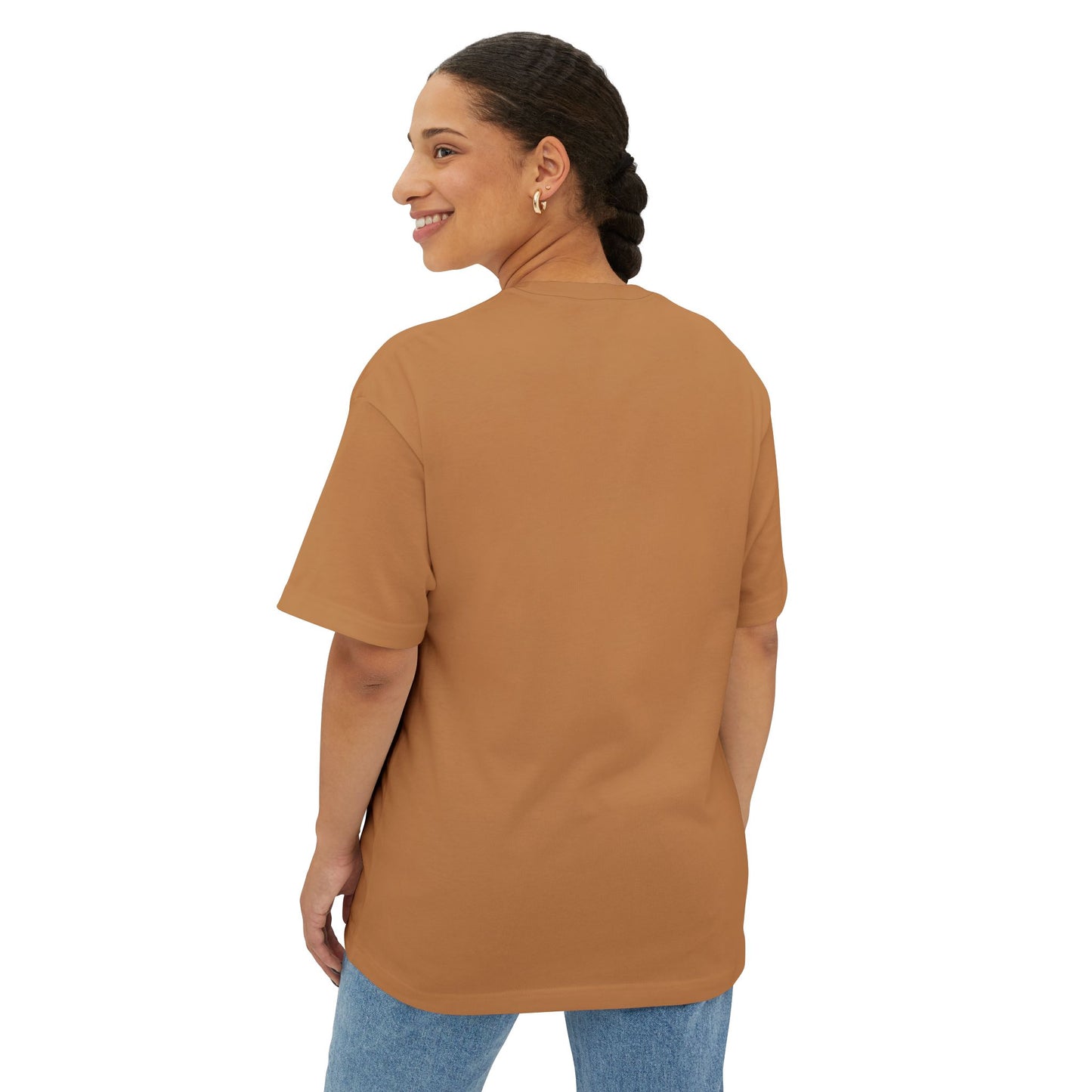 Tarantula Billie Graphic Tee — Retro Minimal Logo Boxy T-Shirt